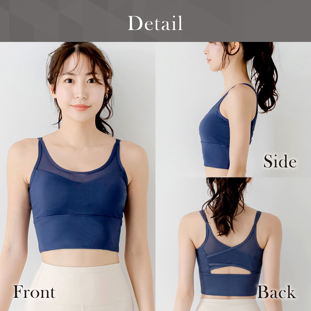 \SALE レビュー&応募で+1枚プレゼント/スポーツブラ 2ストラップ