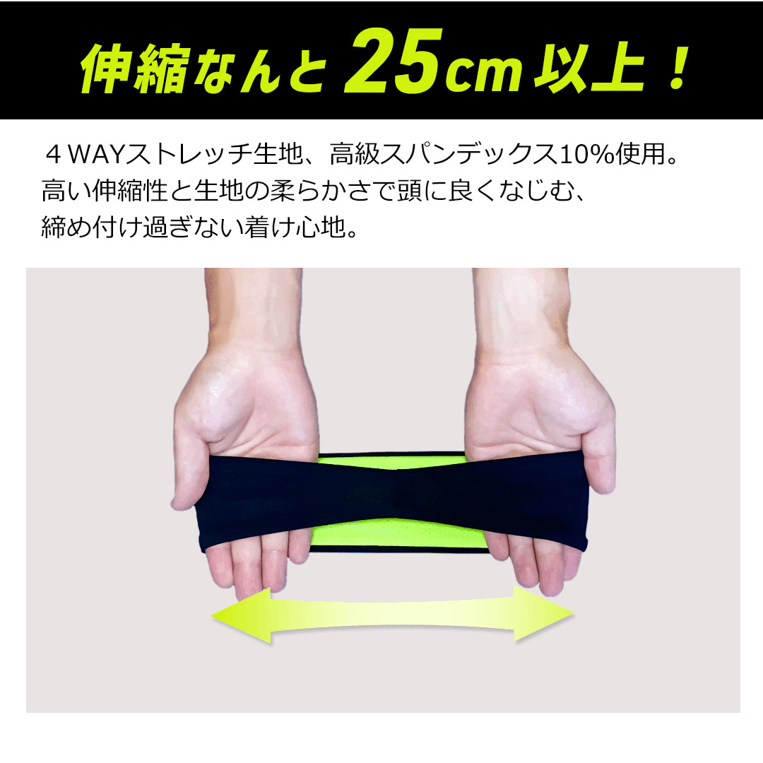 \SALE レビュー&応募で+1枚プレゼント/ヘッドバンド AIR-FIT