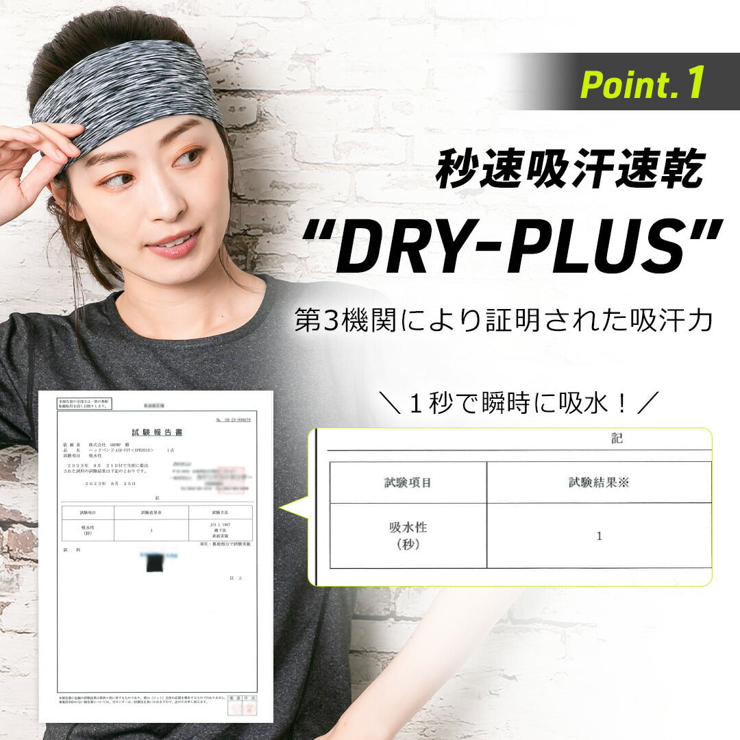 \SALE レビュー&応募で+1枚プレゼント/ヘッドバンド AIR-FIT