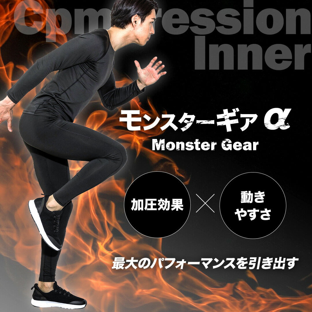 \SALE レビュー&応募で+1枚プレゼント/コンプレッションウエアメンズ上下セット