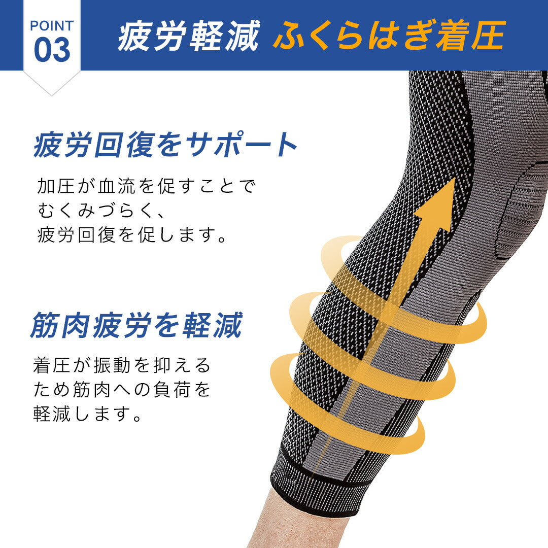 \SALE レビュー&応募で+1枚プレゼント/膝サポーターロングタイプ