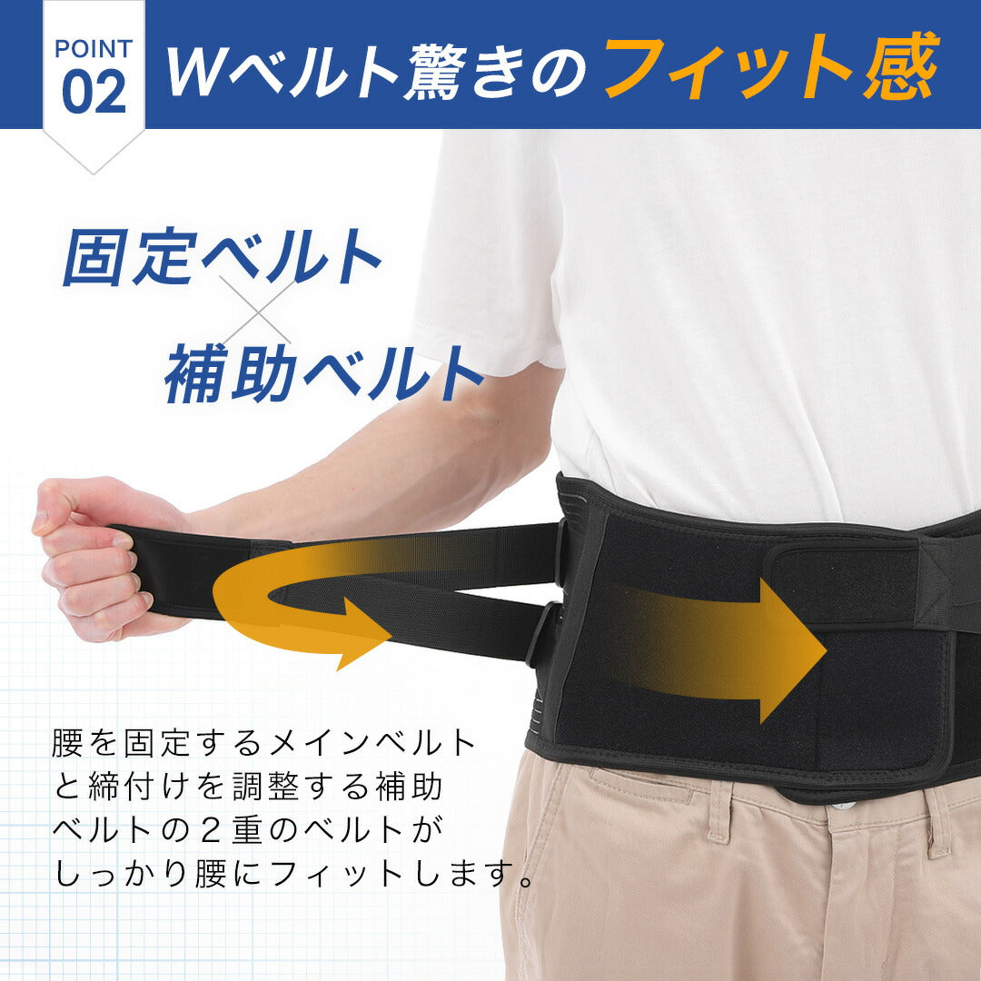 \SALE レビュー&応募で+1枚プレゼント/腰サポーター