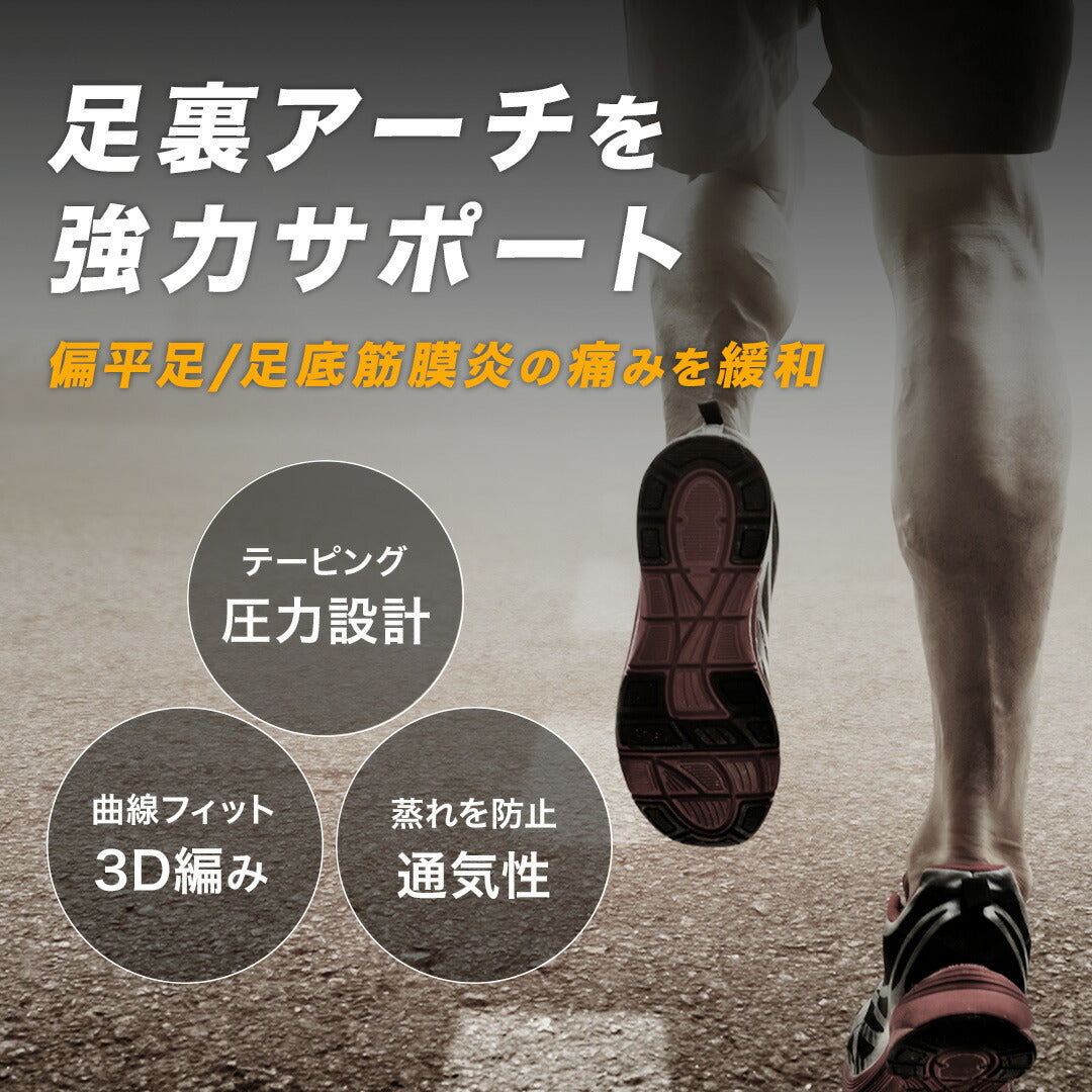 \SALE レビュー&応募で+1枚プレゼント/偏平足サポーター