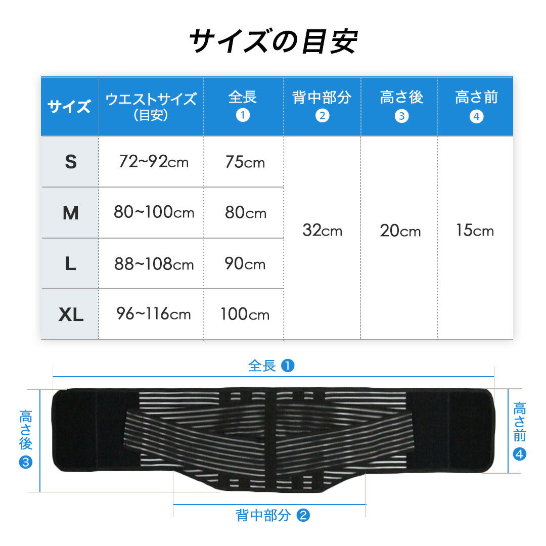 \SALE レビュー&応募で+1枚プレゼント/ プレート固定式 腰サポーター