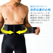 ＼SALE レビュー＆応募で＋１枚プレゼント／  プレート固定式 腰サポーター